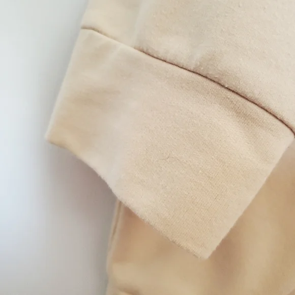 PRINCESS POLLY OVERSIZE SHIRT PULLOVER  CREW NECK LONG SLEEVES CREAM WOMENS (2) - Picture 11 of 16